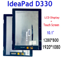 10.1'' for Lenovo IdeaPad D330 N5000 N4000 D330-10IGM 81H3009BSA Touch Screen Digitizer With Lcd Display Assembly