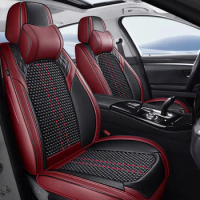 Leather Car Seat Covers for Honda Pilot Spirior Stream Urv Ur-v Vezel Xrv Xr-v of 2023 2022 2021 2020 2091 2018 2017 2016 2015