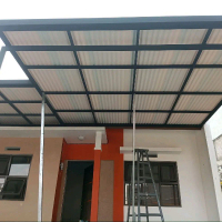 kanopi alderon atap upvc dingin tidak berisik jasa pasang kanopi minimalis kekinian