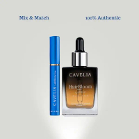 Cavelia Lash Bloom Serum & Hair Bloom Tonic | Halal | Safe & Effective