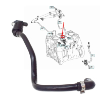 Katup bahan api pengudaraan kotak enjin untuk Mercedes C180/C200/E200 (W204), 2710180729