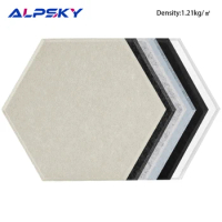 3 Pcs Hexagon Soundproofing Wall Panels Kids Bedroom Nursery Noise Insulation Wall Decor Sound Proof