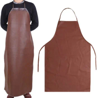 Polyurethane Leather Welding Apron Equipments Welder Thermal Insulation Protection Wear Electric Welding Anti Scalding Aprons
