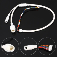 สายแลน Ethernet, สายเคเบิลเครือข่าย RJ45 PoE, 10 พิน, 10 แกน, เข้ากันได้กับกล้อง IP เครือข่าย Hikvis