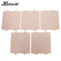 5pcs Spare Parts Thickening Mica Plates Microwave Ovens Sheets For Galanz Midea Panasonic LG Magnetron Cap 9.9cm*10.8cm