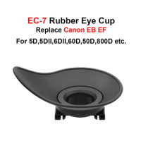 EC-7 Rubber Eye Cup Replace Canon EB EF Eye Cup for Canon 5DII,5D,6DII,6D,60D,50D,70D,80D,200D,800D,1000D etc. Camera Accessory