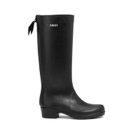 【AIGLE】MYRICA長筒膠靴 AG-FNB66A100 黑色(女長筒膠靴 經典膠靴 雨靴)