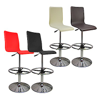 優質歐式高腳馬鞍皮革事務椅 電腦椅 吧台椅(四色)