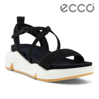 ECCO CHUNKY SANDAL 潮趣增高美背時尚涼鞋  女鞋 黑色