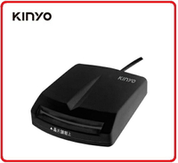KINYO KCR6150 晶片讀卡機(黑色)