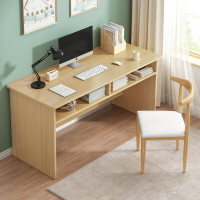 免運 書桌/電腦桌/辦公桌 桌子長條桌窄書桌家用臥室寫字桌簡易靠墻辦公桌長方形臺式電腦桌