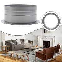 【HOT stock Window hardware】 Metal Exhaust Duct Connector Flange Round 75-300mm Pipe Air Vent Connect