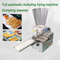 Semi Automatic Fried Dumpling Machine Japanese Potstickers Making Samosa Steamed Empanada Maker