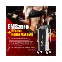 New 2 in 1 emsslim neo 6000w Hi-emt With Roller Massage Beauty EMSZERO Fitness Machine