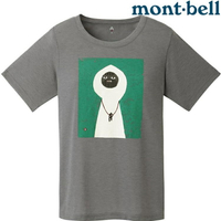 Mont-Bell Wickron 女款 排汗衣/圓領短袖 1114177 白山男 GMH 深灰