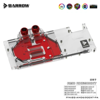 Barrow Video Cards Water Cooler BS-AMD6900XT-PA AMD Founder Edition MSI Sapphire RX 6900 6800 XT GPU Block Liquid Cooling Loops