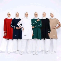 Kaos Olahrga wanita Tunik Hijas XL Merah