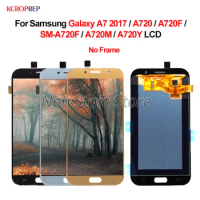 For Samsung Galaxy A7 2017 LCD Display Touch Screen Assembly 5.7" No Frame For Samsung A720 A720F SM-A720F A720M A720Y lcd