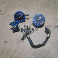 Eceran Spido Vixion Old Yamaha Speedometer & Tachometer untuk Motor dengan Kabel dan Konektor