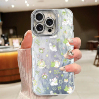 เคสโทรศัพท์พร้อมฟิล์มเลนส์กลิตเตอร์ WKSFJYSA49 สำหรับ iPhone 11pro/12/13/14plus/15promax/16 เคสเด็กผ