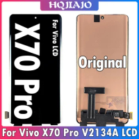 AMOLED 6.56" For Vivo X70 Pro LCD V2134A Display Touch Screen Digitizer Assembly For Vivo X70 Pro Display Replacement