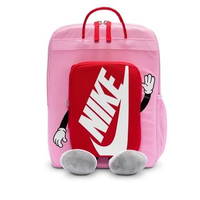 NIKE Y BOXY Backpack Tas Anak [HM9973-621] PINK RISE/UNIVERSITY RED/WHITE