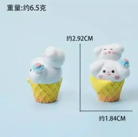 Miniatur Kue Dekorasi Mainan Anak Micro Landscape Diorama Cake Topper Kue Figure Miniatur Toast Roti