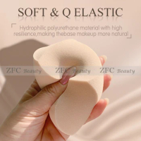 500 Pieces Big Size Makeup Foundation Sponge Make up Cosmetic Puff Powder Smooth Beauty Cosmetic Puff Make Up Blender Wholesale