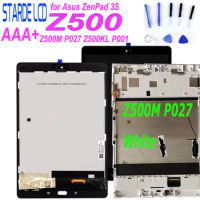 Original For Asus ZenPad 3S 10 Z500M P027 Z500KL P001 ZT500KL LCD Display Touch Screen Digitizer Sense Assembly with Frame