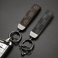 汽車鑰匙扣適用于寶馬奔馳奧迪大眾保時捷路虎通用男女鑰匙鏈掛件