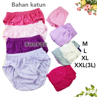 6pcs CD Celana dalam wanita cewek daleman dewasa perempuan ukuran M L XL XXL jumbo big size elastis 
