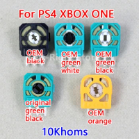 20PCS For Playstation 4 PS4 Controller Gasket For XBOX ONE Analog 3D Joystick Micro Mini Switch Axis Resistors For PS5