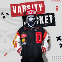 Varsity Jaket Dxpro Detroit Full Embroidery Towel