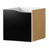 KALLAX 內嵌式門片, 黑板表面, 33x33 公分