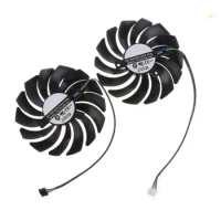1/2PC 95mm PLD10010S12HH 4Pin for MSI 3070 3060 3060Ti Graphics Card Fan Dropship