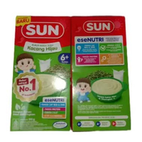 Sun Bubur Sereal Susu 120gr Sun Bubur Kacang Hijau 120gr (Hijau Tua)