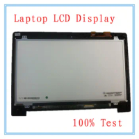 14" For ASUS VivoBook S400 s400c S400CA LCD Display Touch Screen Digital Matrix Assembly With frame Fully Tested