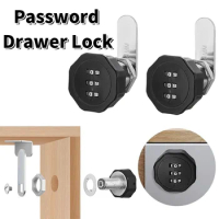 3 Digit Combination Password Box Lock 20/30MM Smart Cam Code Lock Zinc Alloy for Mailbox Cabinet Door Security Hardware