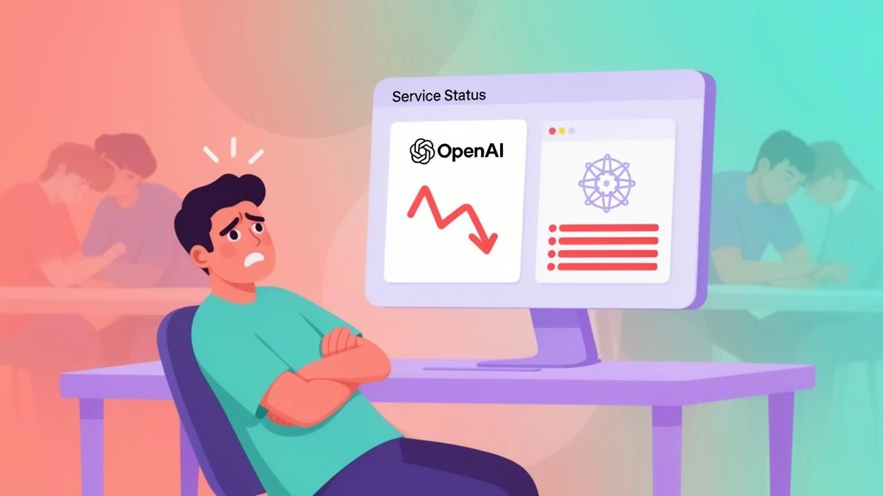 OpenAI's ChatGPT Work and Microsoft's Exchange Online hit by simultaneous outages; Downdetector logs 1,100+ OpenAI reports and ~4,600 Outlook reports as cause probed