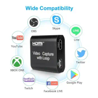 1080P HDMI Video Digtal Capture Card Recorder For Game/Video Live Streaming