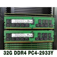 1 pcs 32GB DDR4 REG For SK Hynix Memory RAM High Quality Fast Ship 32G 2RX4 PC4-2933Y