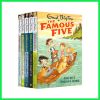 [SG Stock] The Famous Five Collection 5books by Enid Blyton , Five On A Treasure Island paperback