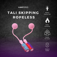 LIGHTSPEED Lompat Tali/ Tali Lompat Tali Tanpa Kabel / Skipping Rope