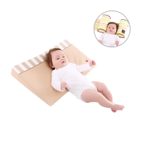 colorland 嬰兒定型枕防側翻枕頭+三角枕(2件組)
