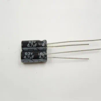 100PCS 63V4.7UF Electrolytic capacitor 4.7uf 63v 5*11MM