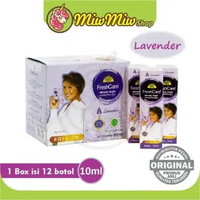 Fresh Care Roll On 1 Box isi 12 pcs. @ 10 ml (FreshCare Minyak Angin Aromatherapy) - Ungu (Lavender)