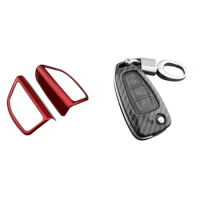 A Pillar Audio Speaker Trim For Ford Focus 3 4 MK3 MK4 2012 - 2017 &amp; For Ford Focus 2012-2018 Key Cover With Key Chain