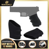 Magorui Rubber Grip Sleeve Full Size Anti Slip Dots For Glock 17 19 20 26, S&amp;W, Sigma, SIG Sauer, Ruger, Colt, Beretta Models