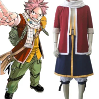 Fairy Tail Natsu Dragneel Cosplay Costume Tailor Made