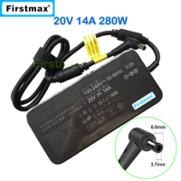 20V 14A 280W Charger for Asus ROG Strix Scar G733CW G532LWS G732LWS G732LX G533ZS G733ZS Gaming Laptop Adapter Power Supply